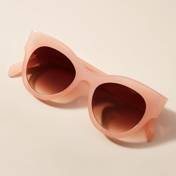 Anthropologie Accessories - Anthropologie Carlos Cat-Eye Sunglasses Pink
